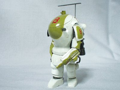 頭部ハッチも固定だよ