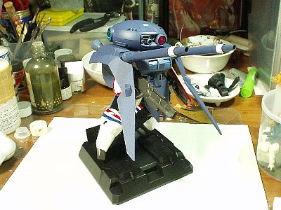 キャバリアー0は三度笠+合羽のイメージだそうな