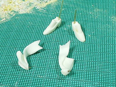 リボンは面が複雑で磨くの面倒だ
