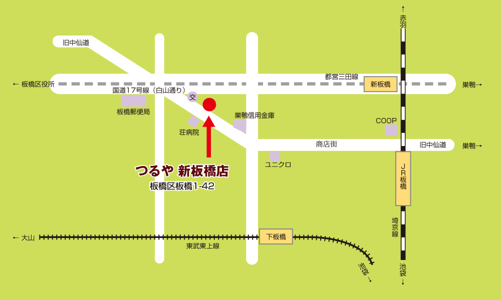 新板橋店　MAP
