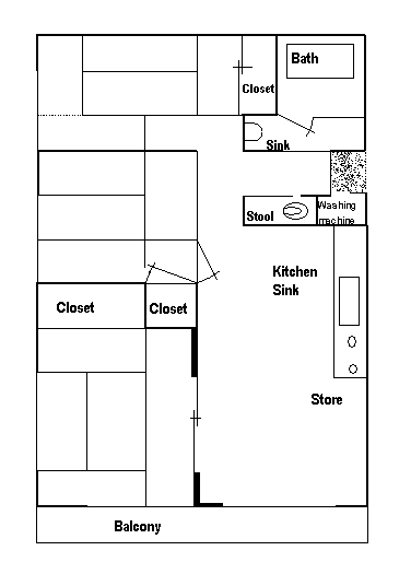 3 Bedroom Layout